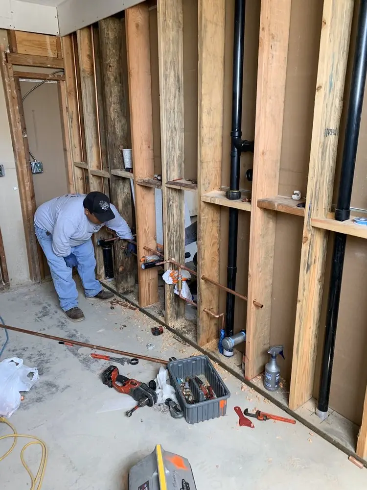 Commercial rough-in plumbing for Water Heater Replacement in Colonie